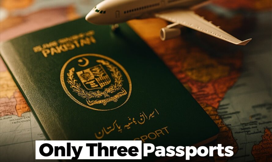 Only Three Passports weaker than Pakistan
